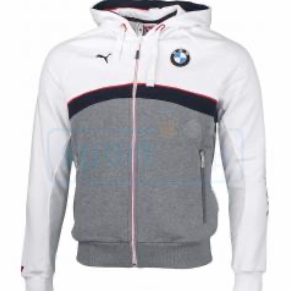 puma bmw zip up hoodie